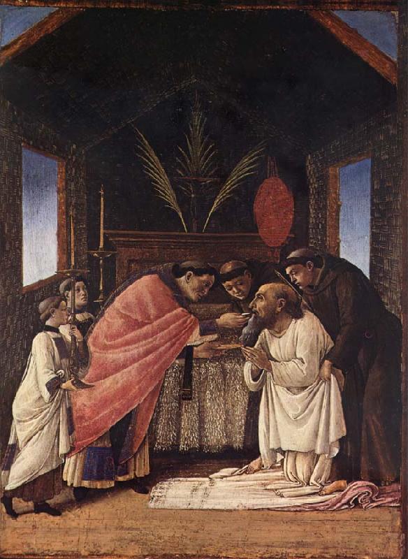 Sandro Botticelli Last Communion of St.Jerome Germany oil painting art